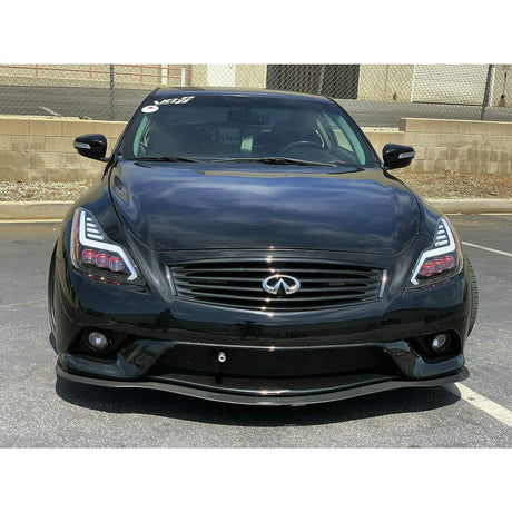 2008-2015 Infiniti G37 Coupe | Q60 Alpharex NOVA-Series LED Projector Headlights | Black - TAG Motorsports