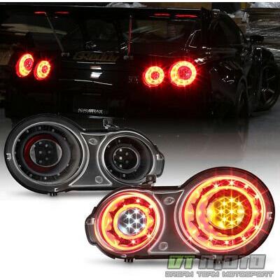 2009-2016 Nissan GT-R | Spyder Auto LED Tail Lights Black - TAG Motorsports