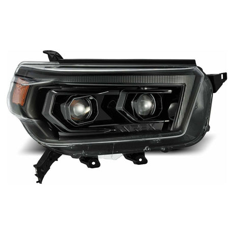 2010-2013 Toyota 4Runner | AlphaRex PRO-Series Projector Headlights Alpha-Black - Truck Accessories Guy