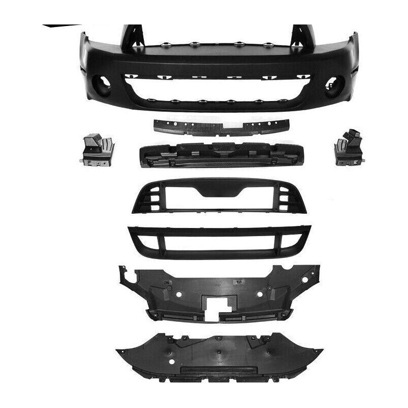 2010-2014 Ford Mustang GT500 Style Front Bumper Cover w/ Grille Lip - NP Motorsports