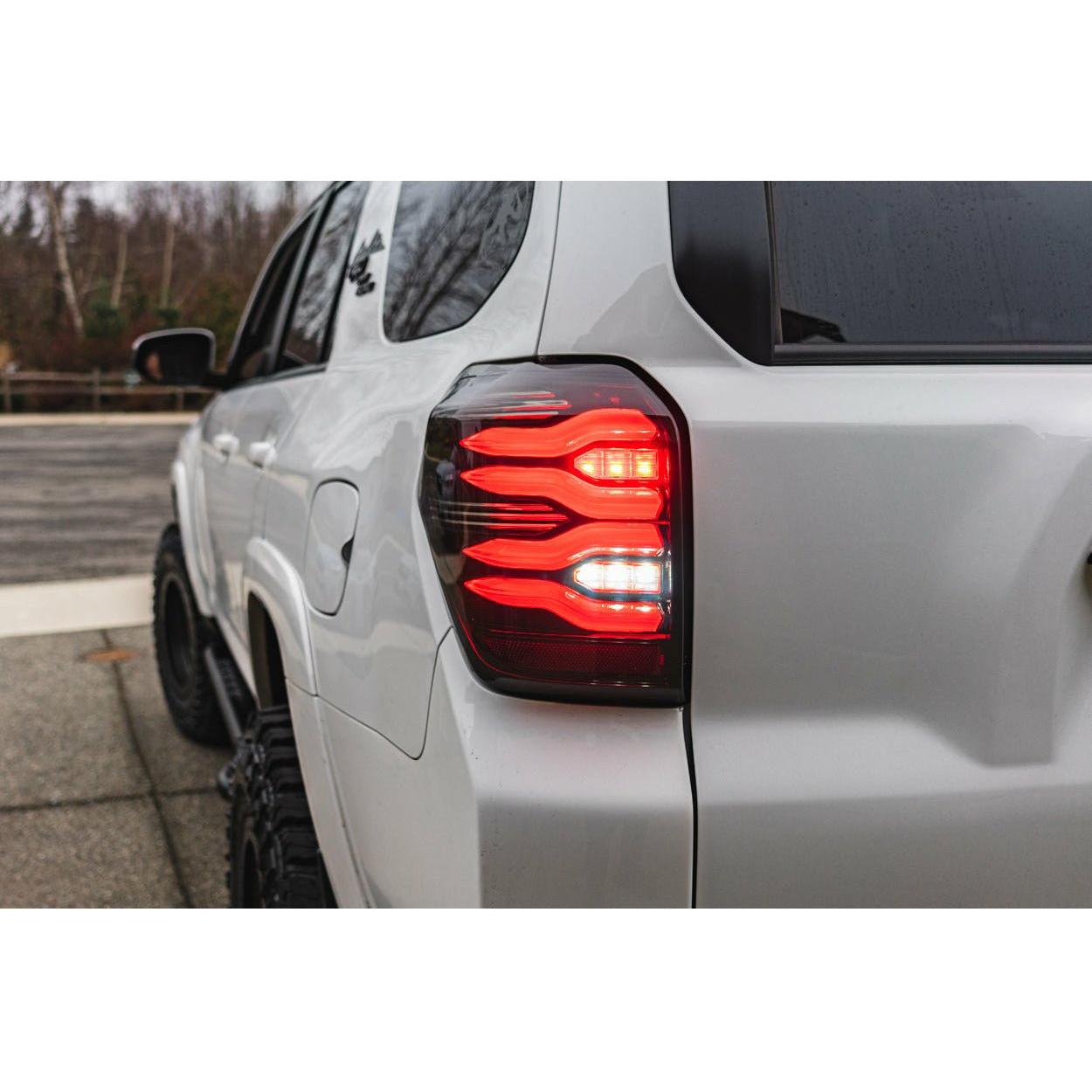 2010-2022 Toyota 4Runner | AlphaRex Pro-Series Jet Black LED Tail Ligh