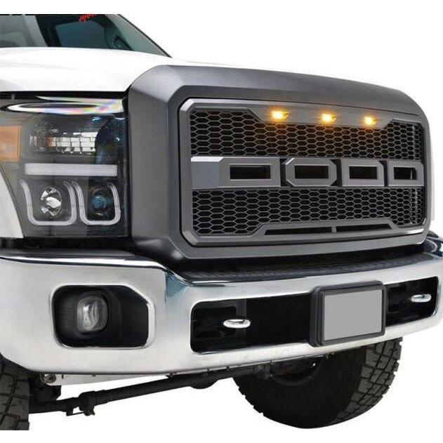 2011-2016 Ford F250 | Raptor Style Grille - Truck Accessories Guy