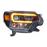 2012-2015 Toyota Tacoma | Morimoto XB Hybrid LED Headlights Amber - Truck Accessories Guy