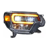 2012-2015 Toyota Tacoma | Morimoto XB Hybrid LED Headlights Amber - Truck Accessories Guy