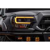 2012-2015 Toyota Tacoma | Morimoto XB Hybrid LED Headlights Amber - Truck Accessories Guy