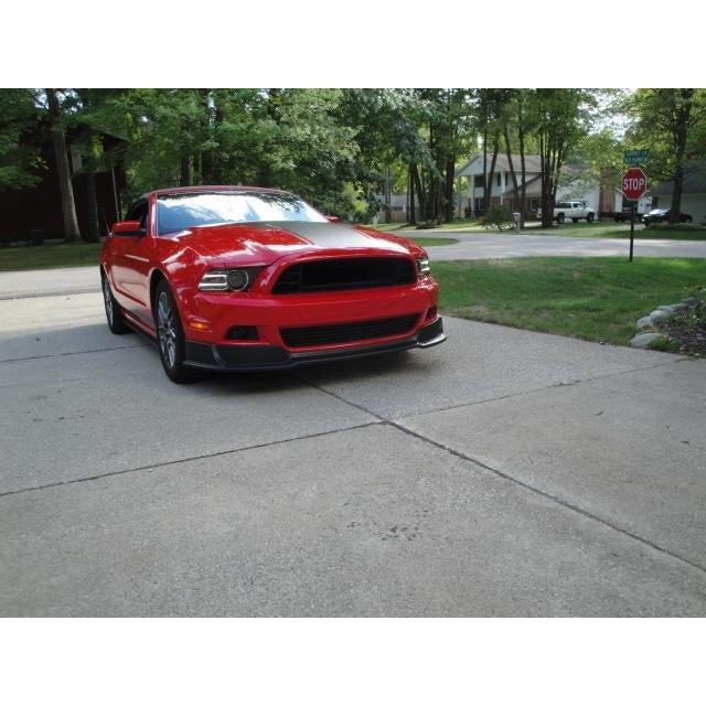 2013-2014 Ford Mustang | RTR Style Front Chin Spoiler - Truck Accessories Guy