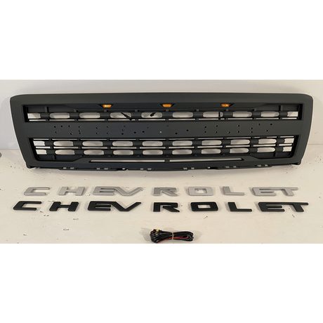 2014-2015 Chevy Silverado | Raptor Style Grille - Truck Accessories Guy