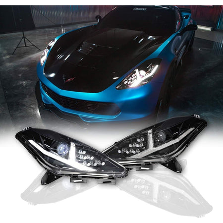 2014-2019 Chevrolet Corvette C7 | Morimoto XB LED Headlight Set - TAG Motorsports