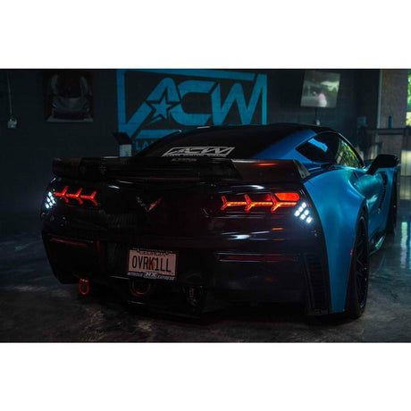 2014-2019 Chevrolet Corvette C7 | Morimoto XB LED Tail Light Set - Smoked - TAG Motorsports