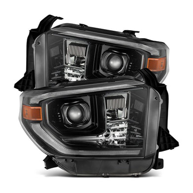 2014-2021 Toyota Tundra | AlphaRex LUXX-Series G2 LED Projector Headlights Alpha-Black - Truck Accessories Guy