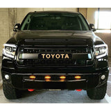 2014-2021 Toyota Tundra | AlphaRex LUXX-Series G2 LED Projector Headlights Alpha-Black - Truck Accessories Guy