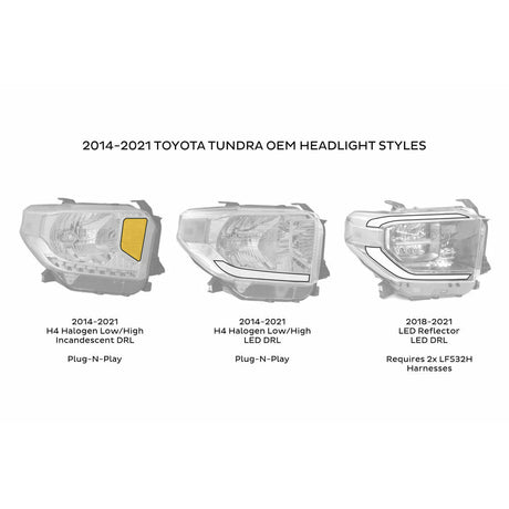 2014-2021 Toyota Tundra | Morimoto XB LED Headlights Gen 2 ASM - Truck Accessories Guy