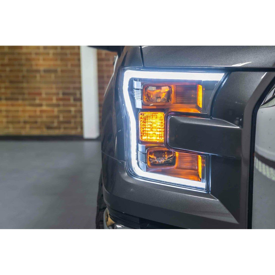 2015-2017 Ford F150 | Morimoto XB Hybrid LED Headlight LF550 - Truck Accessories Guy