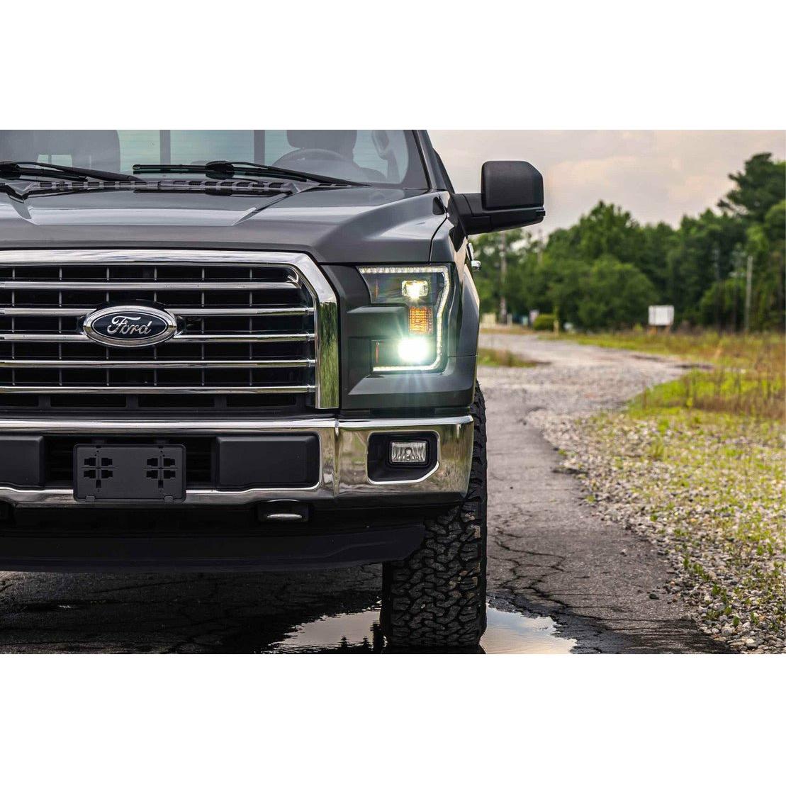 2015-2017 Ford F150 | Morimoto XB Hybrid LED Headlight LF550 - Truck Accessories Guy