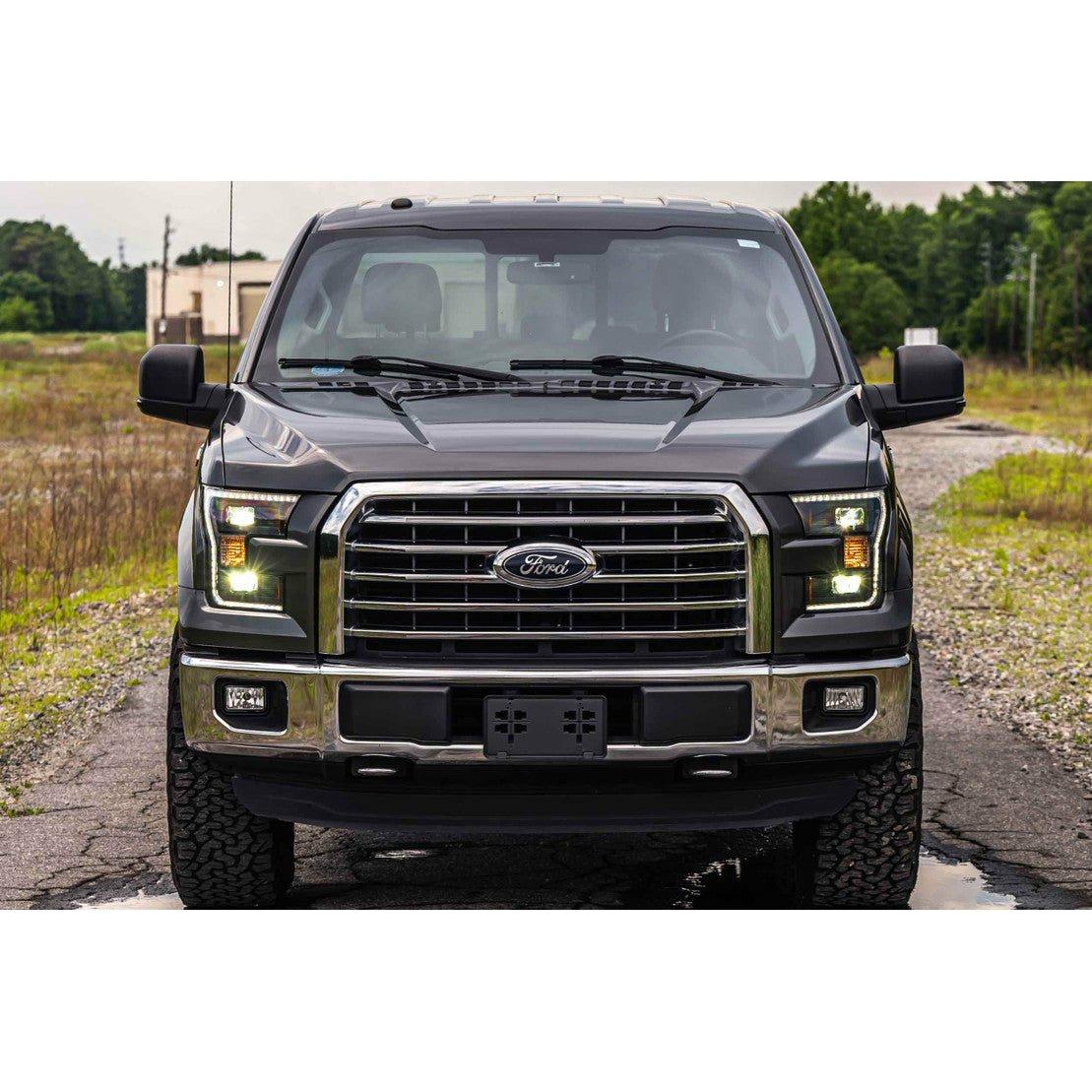 2015-2017 Ford F150 | Morimoto XB Hybrid LED Headlight LF550 - Truck Accessories Guy