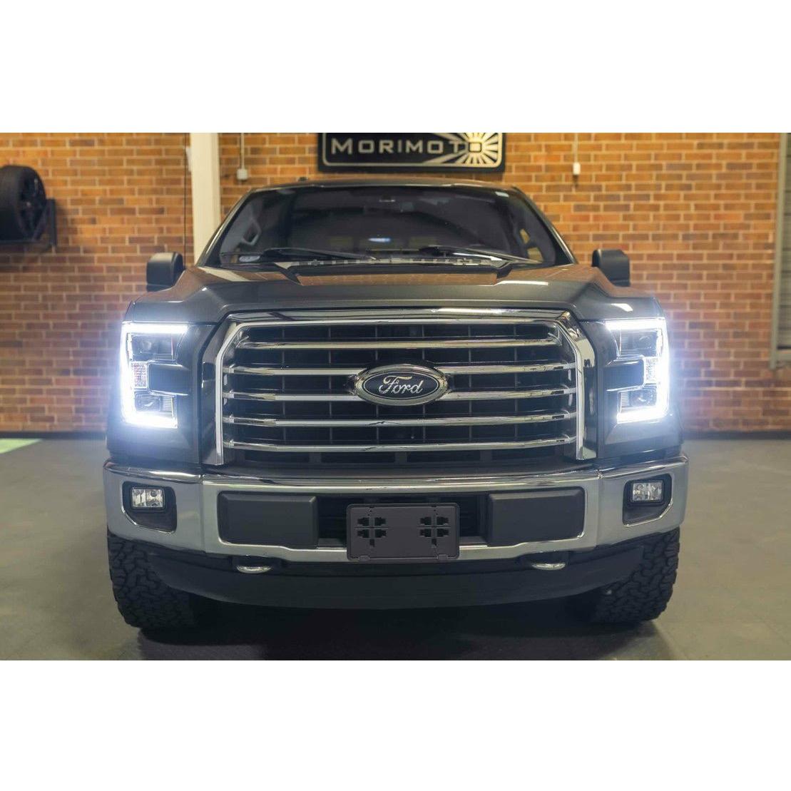 2015-2017 Ford F150 | Morimoto XB Hybrid LED Headlight LF550 - Truck Accessories Guy