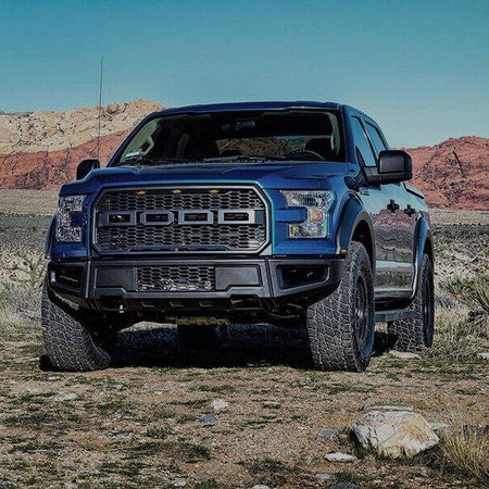 2015-2017 Ford F150 | Raptor Style Grille Black - Truck Accessories Guy