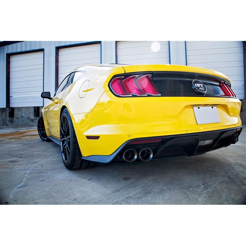 2015-2017 Ford Mustang GT350 - Rear Bumper Quad Tips Diffuser - NP Motorsports