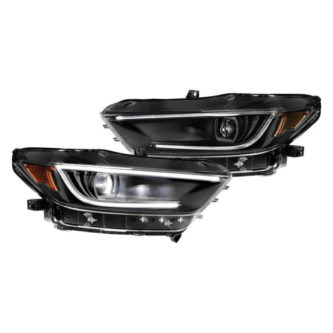 2015-2017 Ford Mustang - Morimoto XB LED Headlights - Black Housing - NP Motorsports