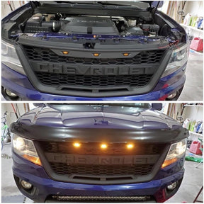 2015-2019 Chevrolet Colorado | Raptor Style Grille - Truck Accessories Guy