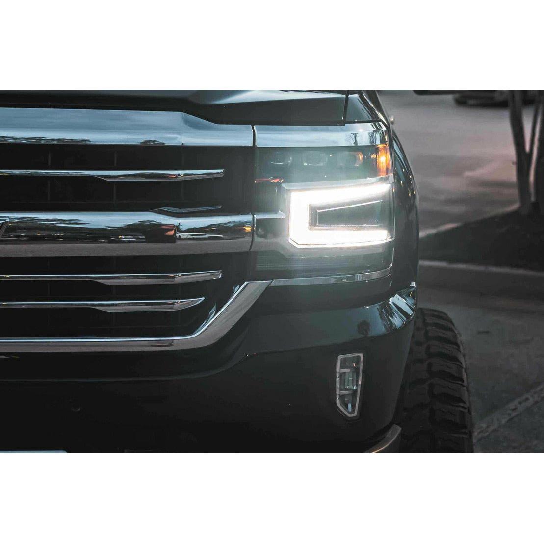2016-2018 Chevrolet Silverado | Morimoto XB LED Headlights - Truck Accessories Guy