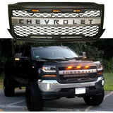 2016-2018 Chevy Silverado | Raptor Style Grille - Truck Accessories Guy