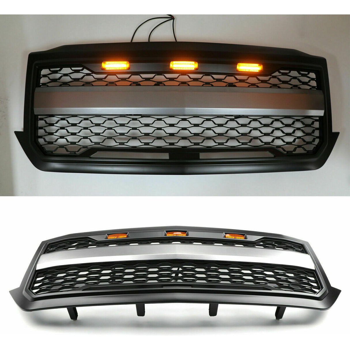 2016-2018 Chevy Silverado | Raptor Style Grille - Truck Accessories Guy