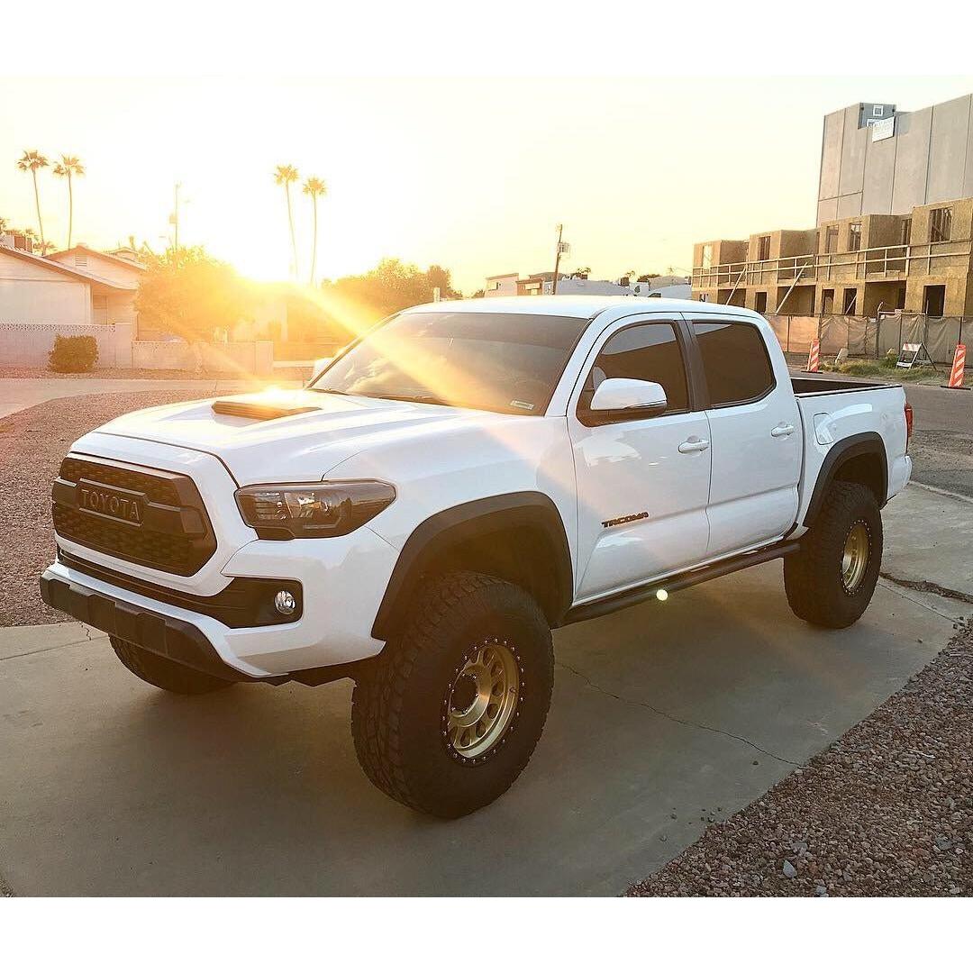 2016-2020 Toyota Tacoma Headlights | Black Headlights | W/ DRL - Truck Accessories Guy