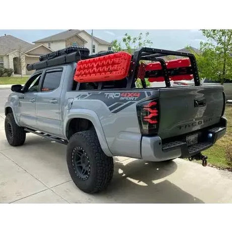 2016-2023 Toyota Tacoma | Alpharex PRO-Series Taillights Jet Black Toyota Tacoma - Truck Accessories Guy