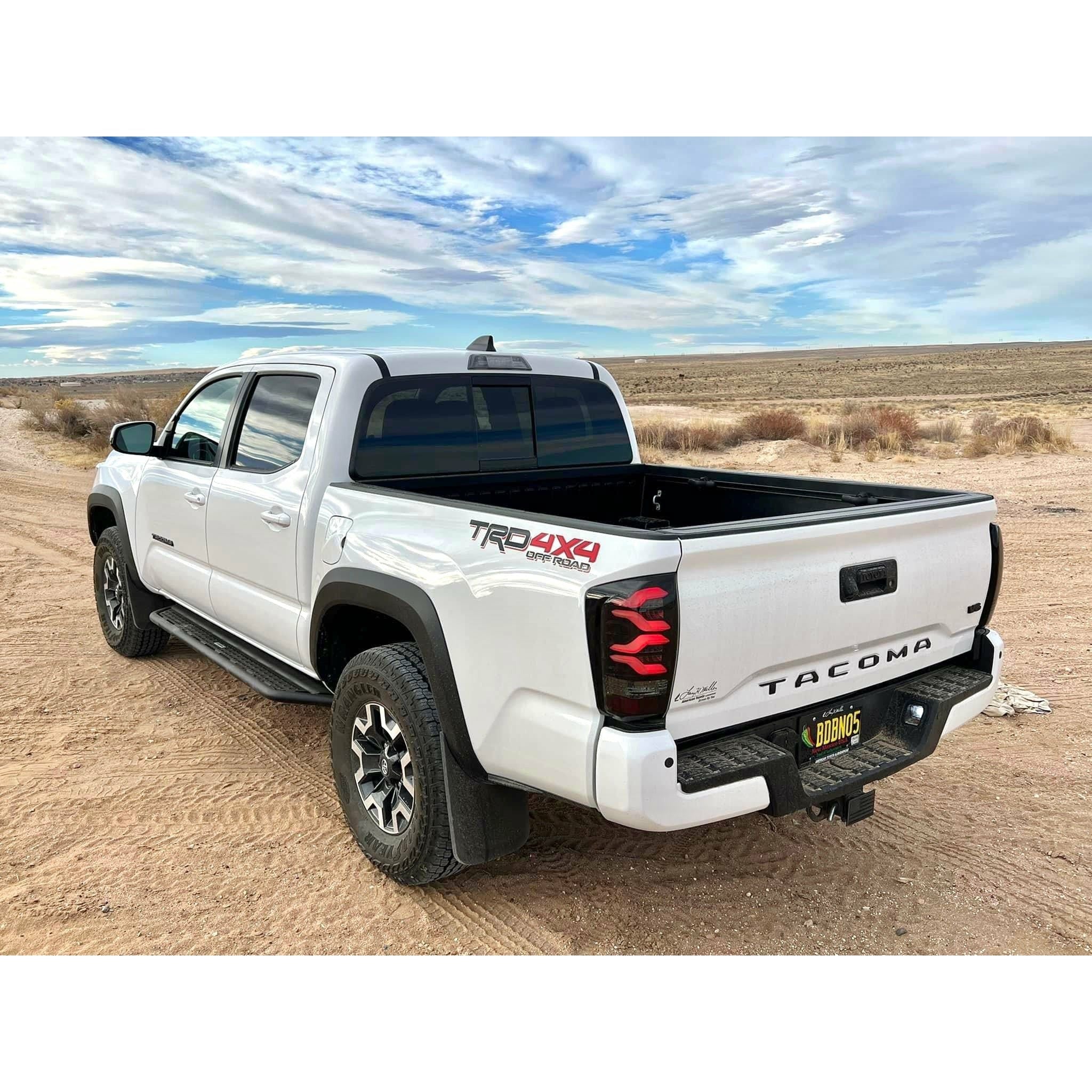 2016-2023 Toyota Tacoma | Alpharex PRO-Series Taillights Jet