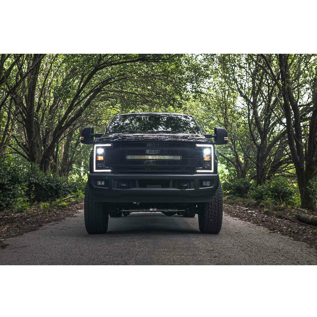 2017-2019 Ford F250 | Morimoto XB Hybrid LED Headlights Pair ASM - Truck Accessories Guy