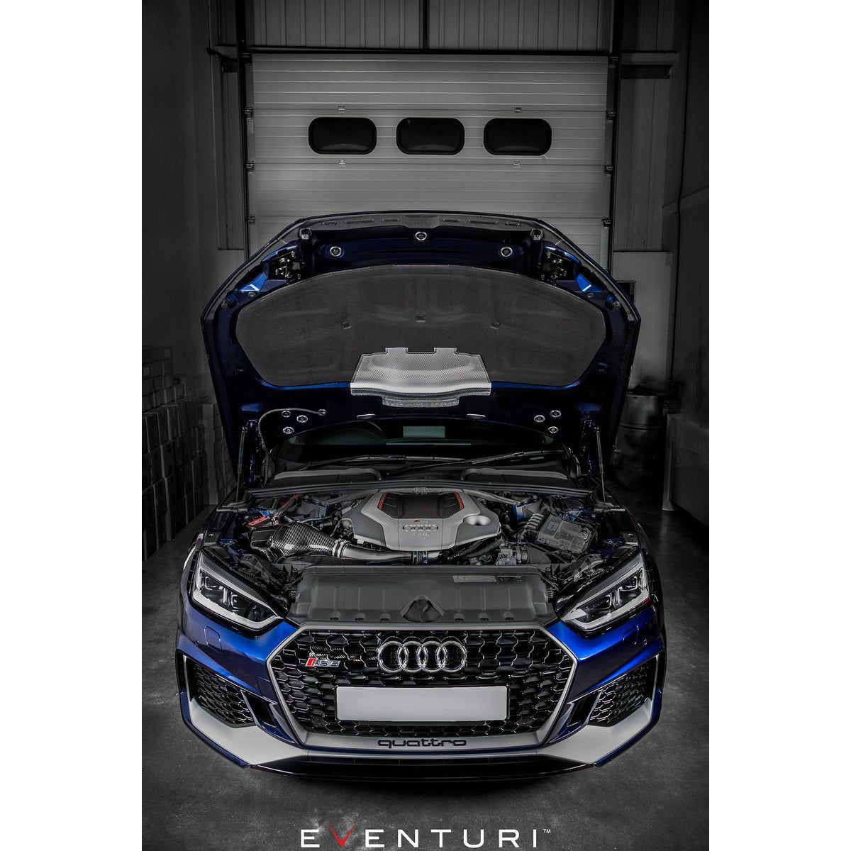 2017-2023 Audi RS5/RS4 - Eventuri Black Carbon Intake System With Secondary Duct - NP Motorsports