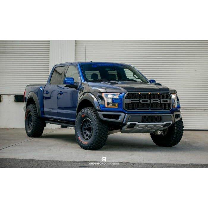 2017-2023 Ford Raptor | Anderson Composites Type-OE Carbon Fiber Fender Vents (Pair) - Truck Accessories Guy