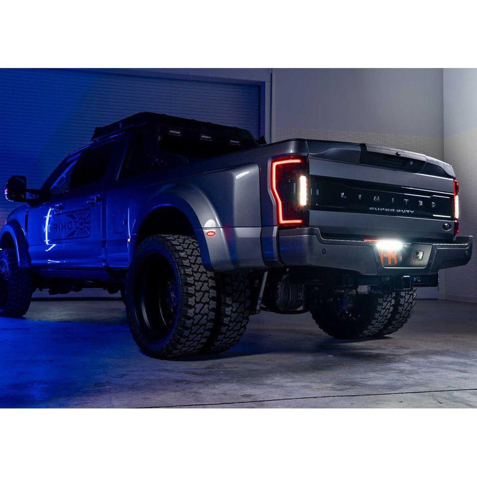 2017-22 Super Duty | Morimoto XB LED Tails (Smoked) - LF350 - Truck Accessories Guy