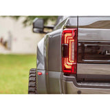 2017-22 Super Duty | Morimoto XB LED Tails (Smoked) - LF350 - Truck Accessories Guy