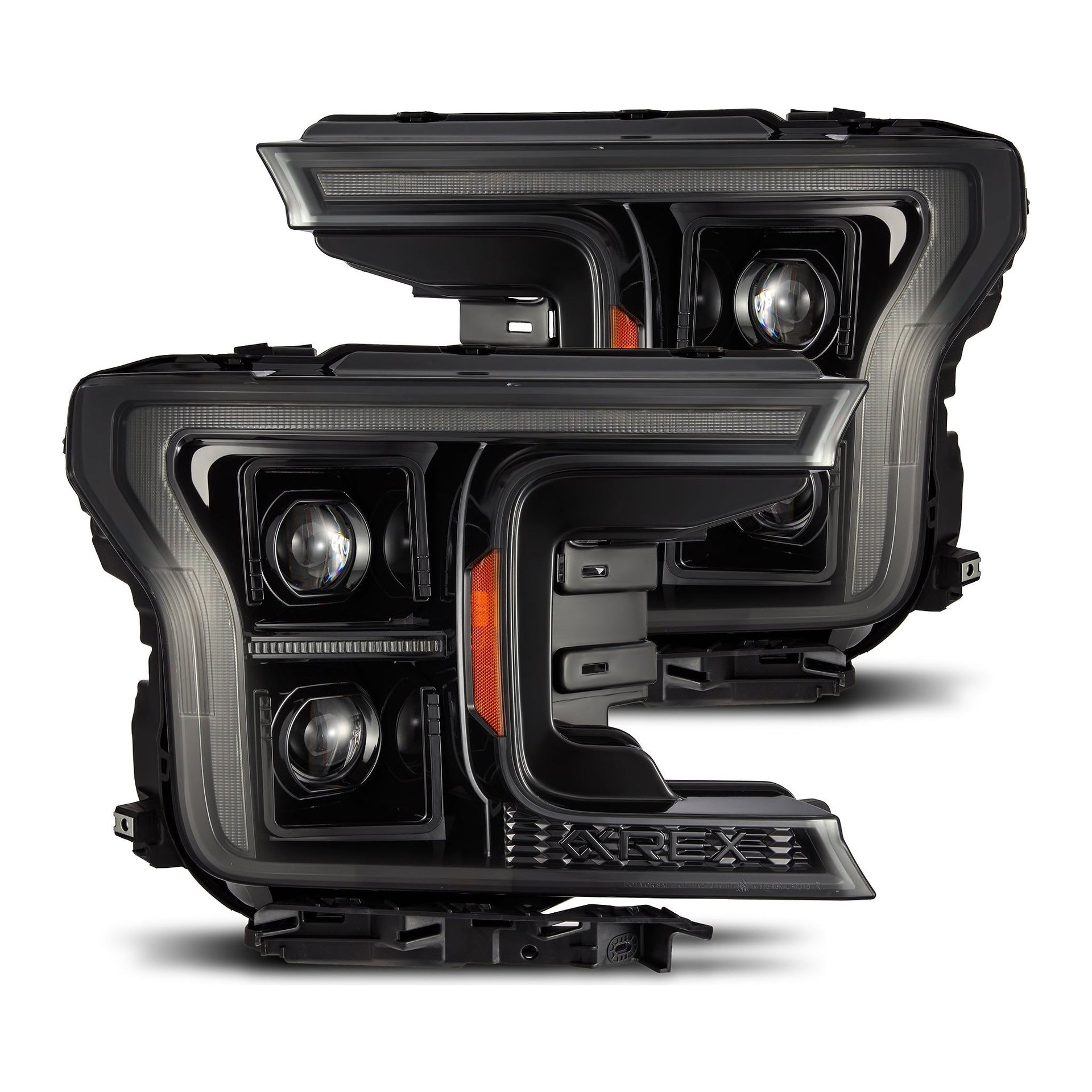 2018-2020 Ford F-150 LED Projector Headlights w/ Plank Style Switchbac