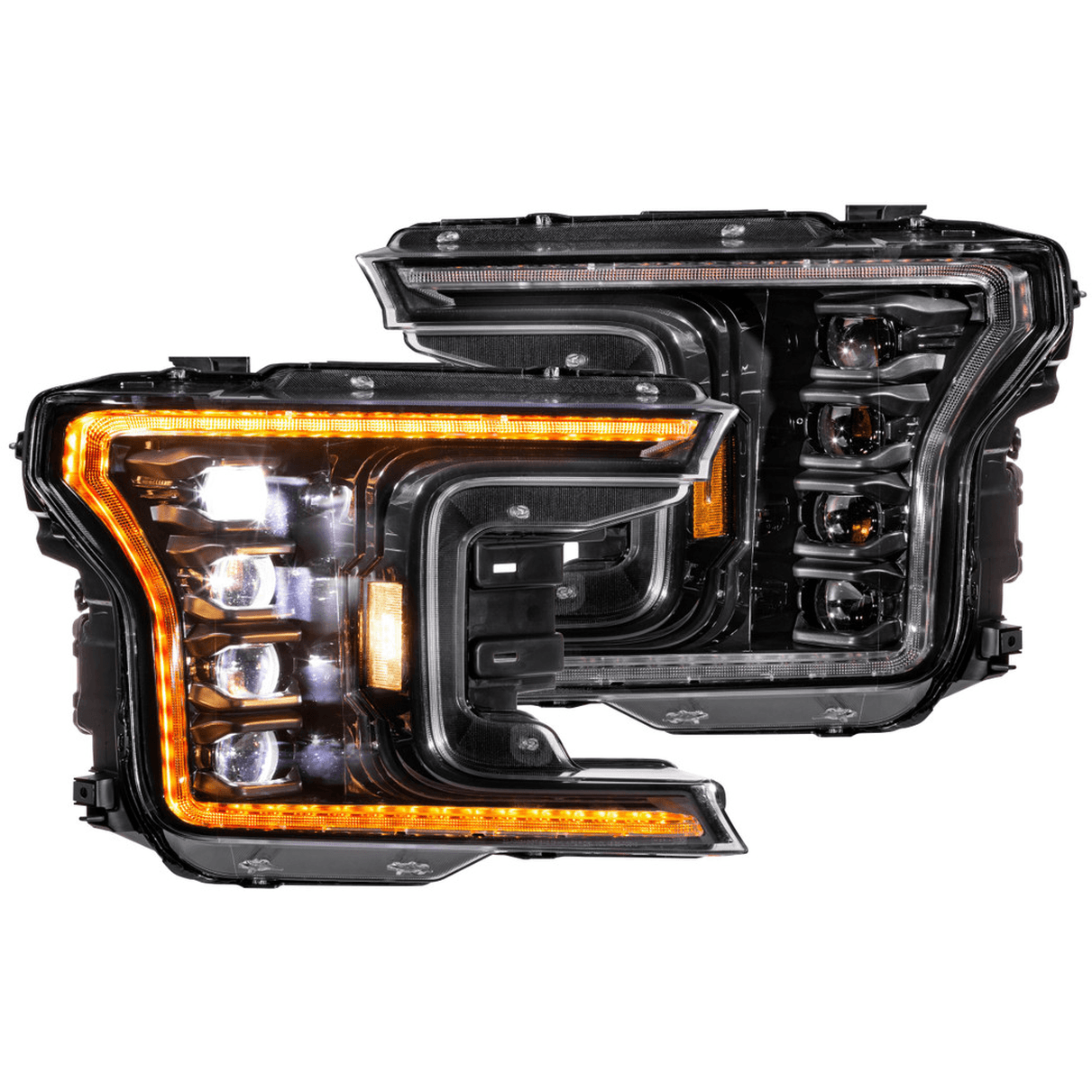 2018-2020 Ford F150 | Morimoto XB LED Headlights ASM Amber - Truck Accessories Guy