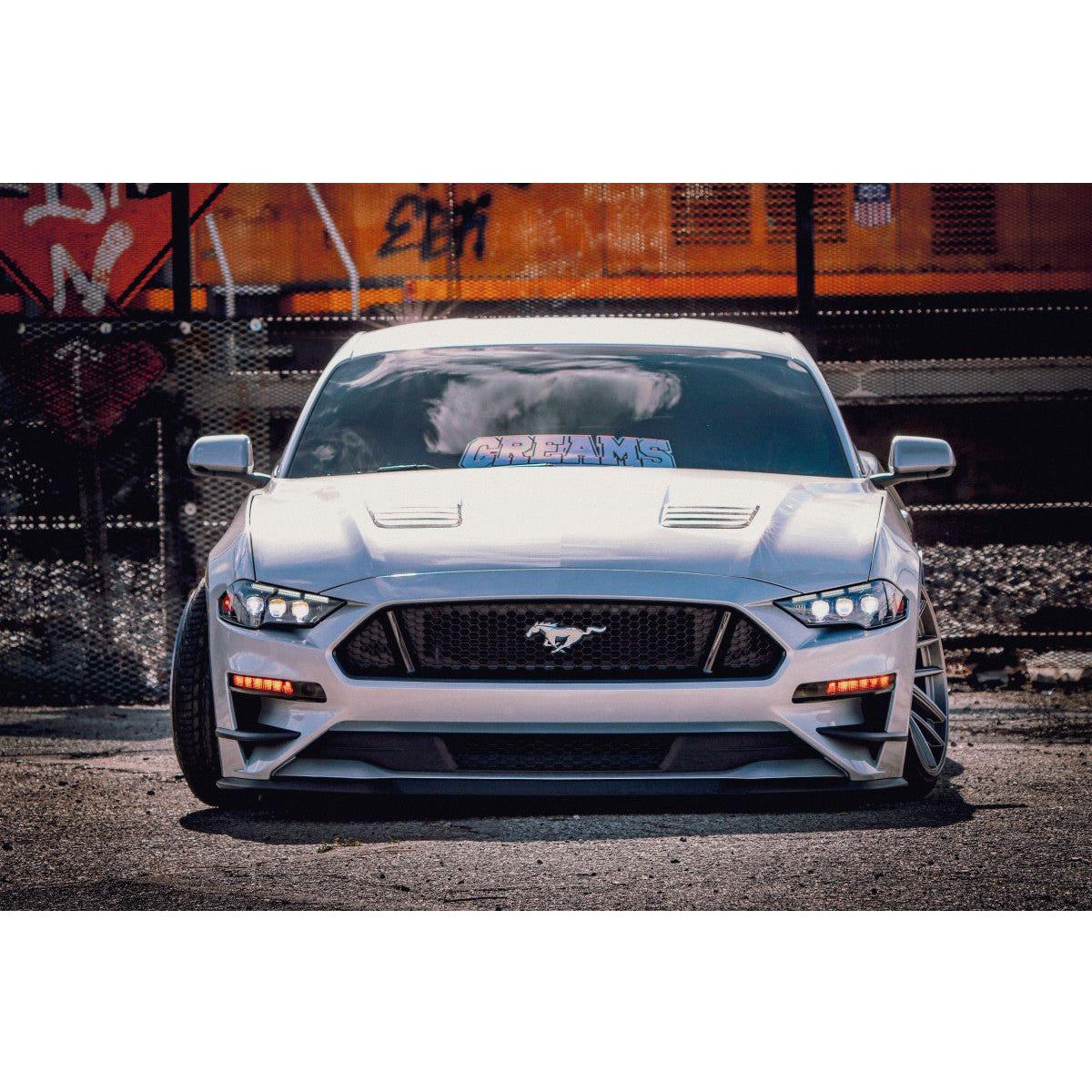 2018-2022 Ford Mustang - AlphaRex NOVA-Series Projector Headlights - AlphaBlack Gen 2 - NP Motorsports