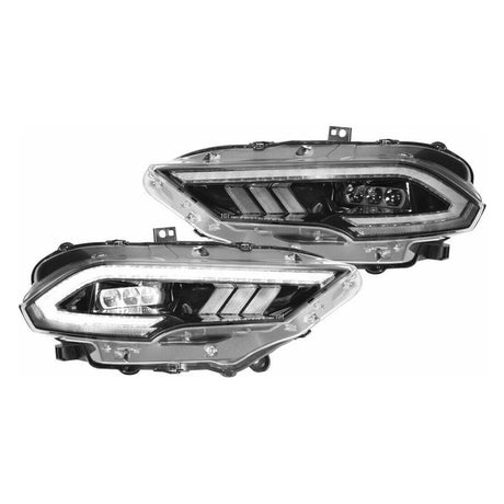 2018-2022 Ford Mustang | Morimoto XB LED Headlights Pair ASM - Truck Accessories Guy