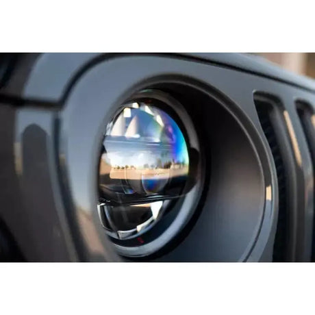 2018-2022 Jeep Gladiator Wrangler | DV8 Offroad LED Headlights (Black) - HLCJL-02 - Truck Accessories Guy