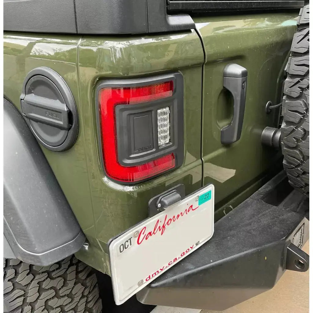 2018-2022 Jeep Wrangler JL | Oracle Lighting Flush Mount LED Tail Lights - Truck Accessories Guy