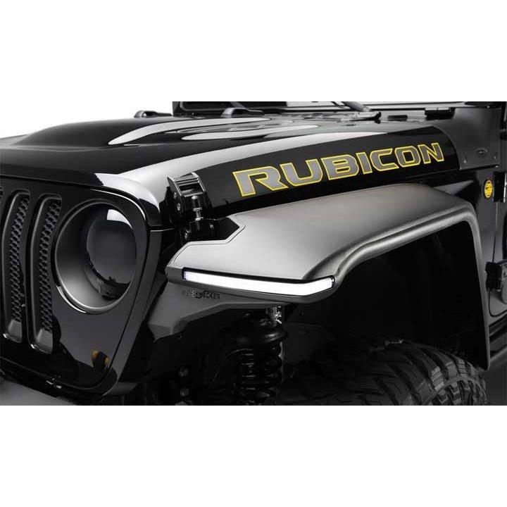 2018+ Jeep Wrangler JL | Bushwacker Fender Flares Hyperform 4pc Set Front | Rear - Truck Accessories Guy