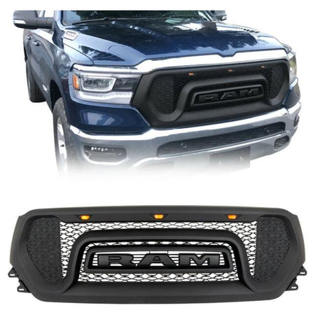 2019-2020 Dodge Ram Chrome Grille Nameplate - OEM Mopar Replacement, Part #68311411AA