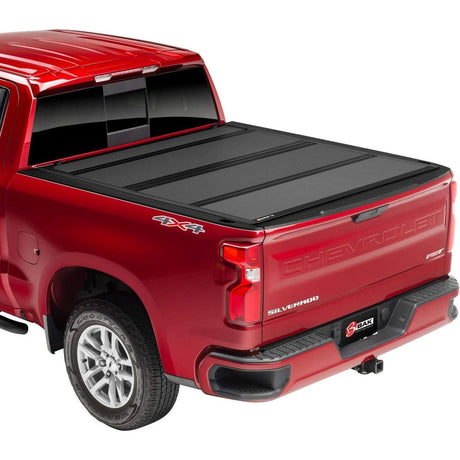 2019-2022 Chevy Silverado | GMC Sierra | BAKFlip MX4 Hard Folding Truck Bed Tonneau Cover - Truck Accessories Guy