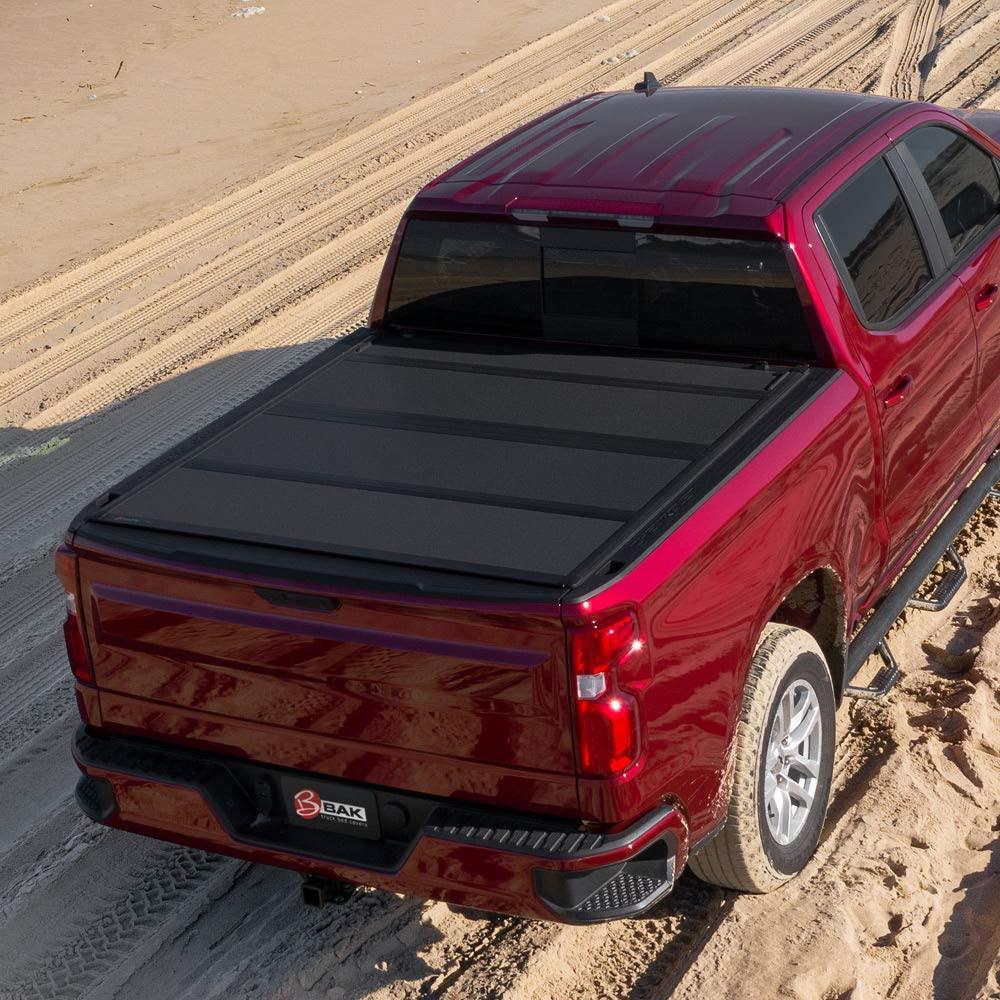 2019-2022 Chevy Silverado | GMC Sierra | BAKFlip MX4 Hard Folding Truck Bed Tonneau Cover - Truck Accessories Guy