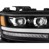 2019-2022 Dodge Ram 1500 | Alpharex PRO-Series Projector Headlights Jet Black - Truck Accessories Guy