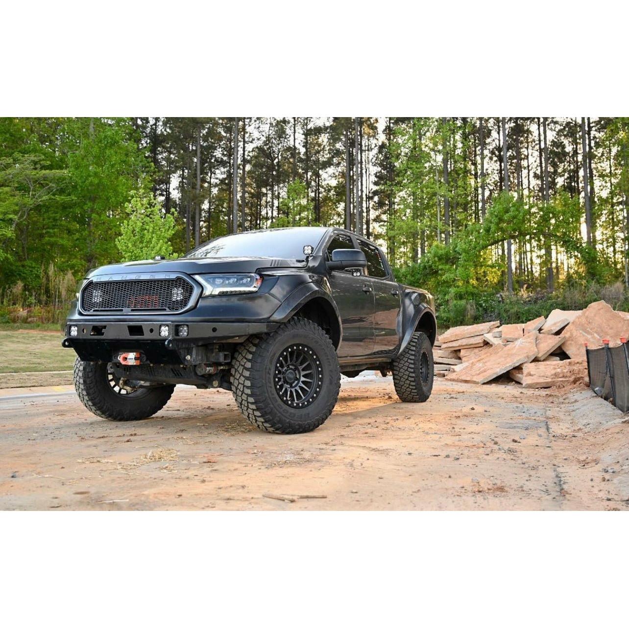 2019-2023 Ford Ranger | AlphaRex LUXX-Series Projector Headlights AlphaBlack - Truck Accessories Guy
