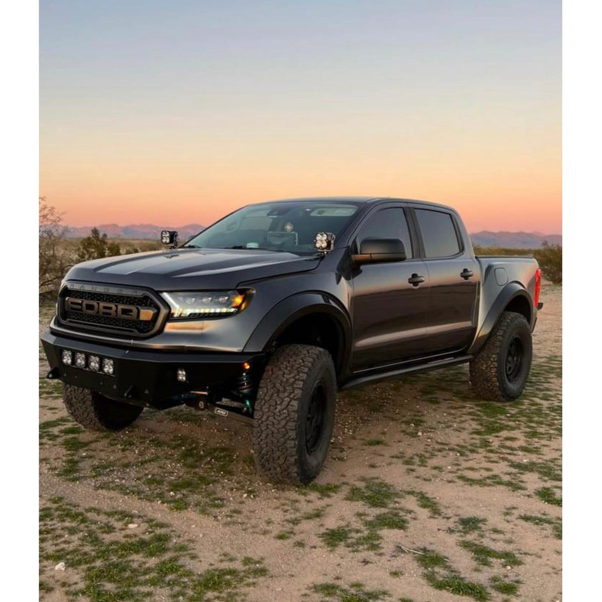 2019-2023 Ford Ranger | AlphaRex LUXX-Series Projector Headlights AlphaBlack - NP Motorsports