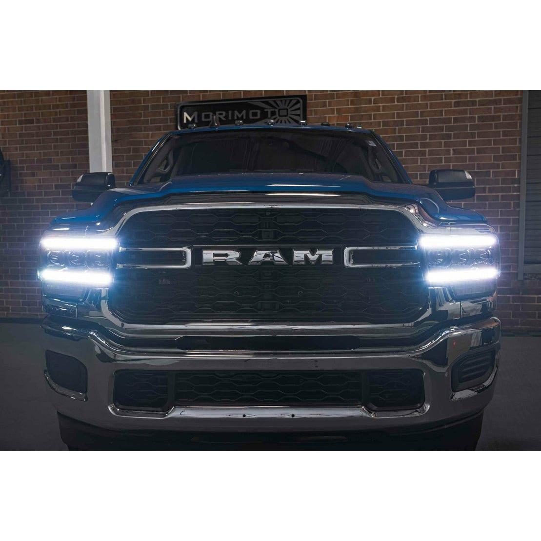 2019+ Dodge Ram 2500 3500 | Morimoto XB LED Headlights Pair ASM - Truck Accessories Guy