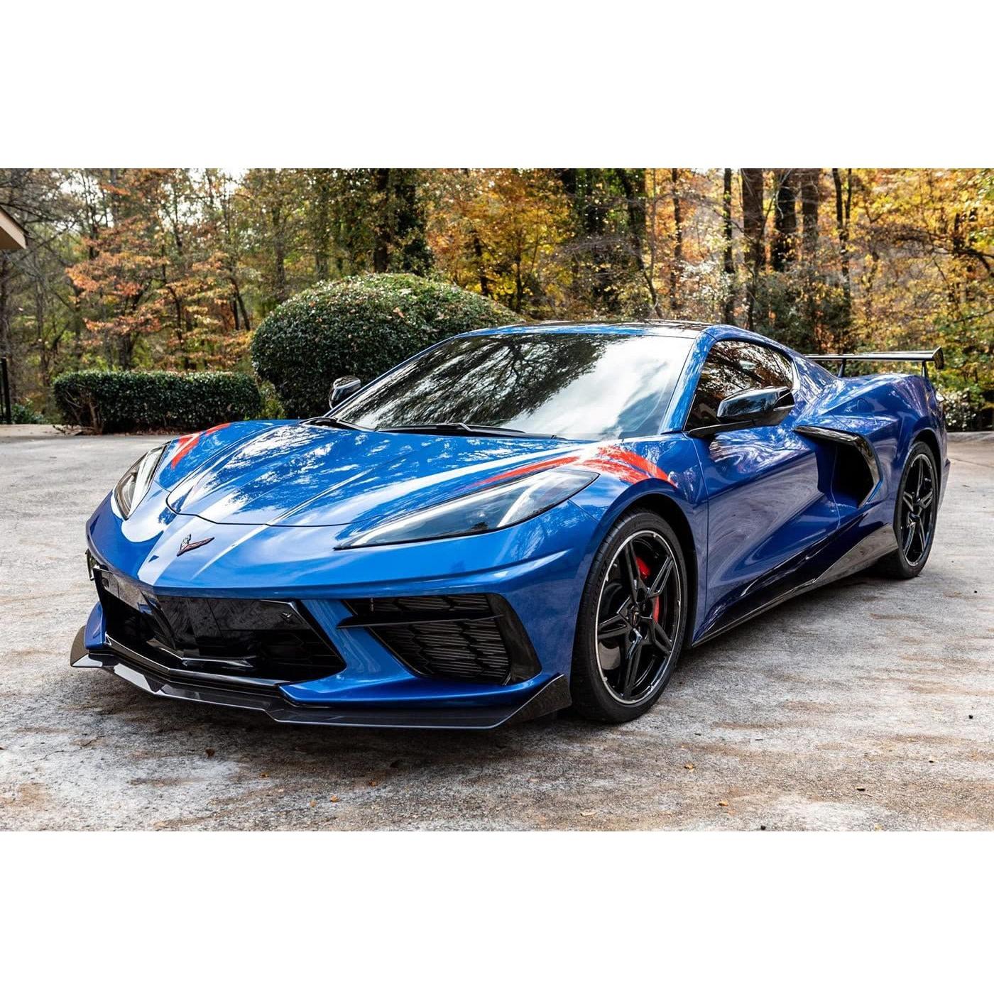 2020-2023 Chevrolet Corvette C8 | Carbon Flash High Wing Spoiler/Wing - NP Motorsports